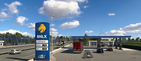 Benelux Rework: Truckstops & Gas Stations